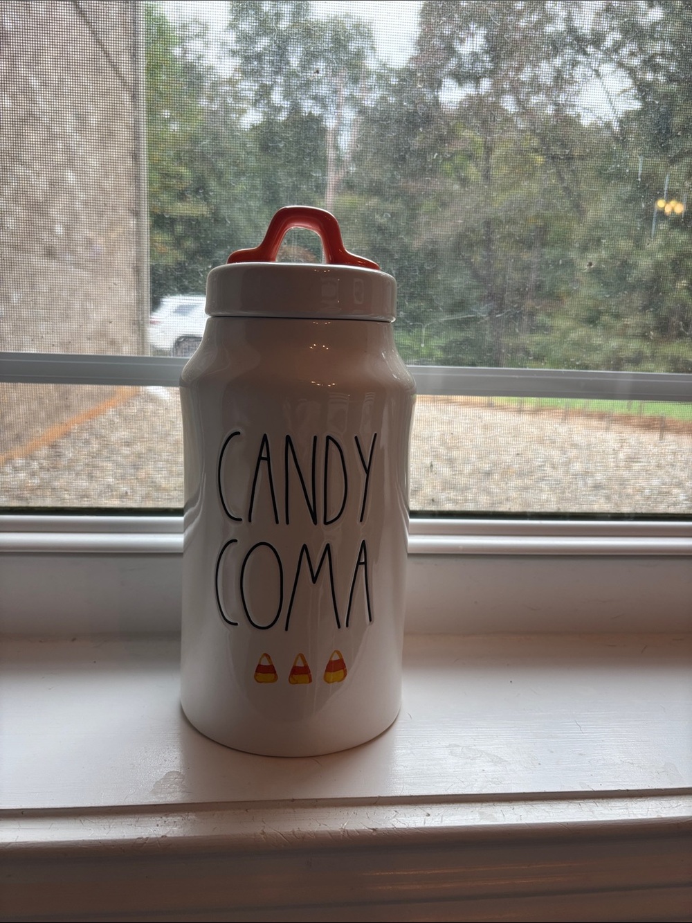 Rae Dunn Candy Coma Canister